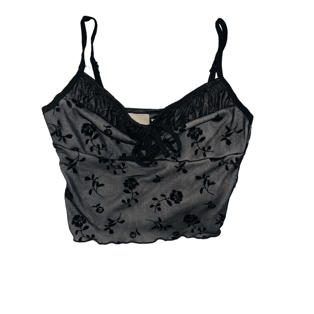 SHEIN black detail shirt